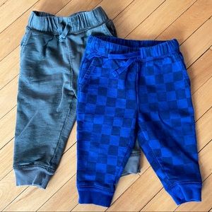 Set of 2 Tea Collection baby jogger pants